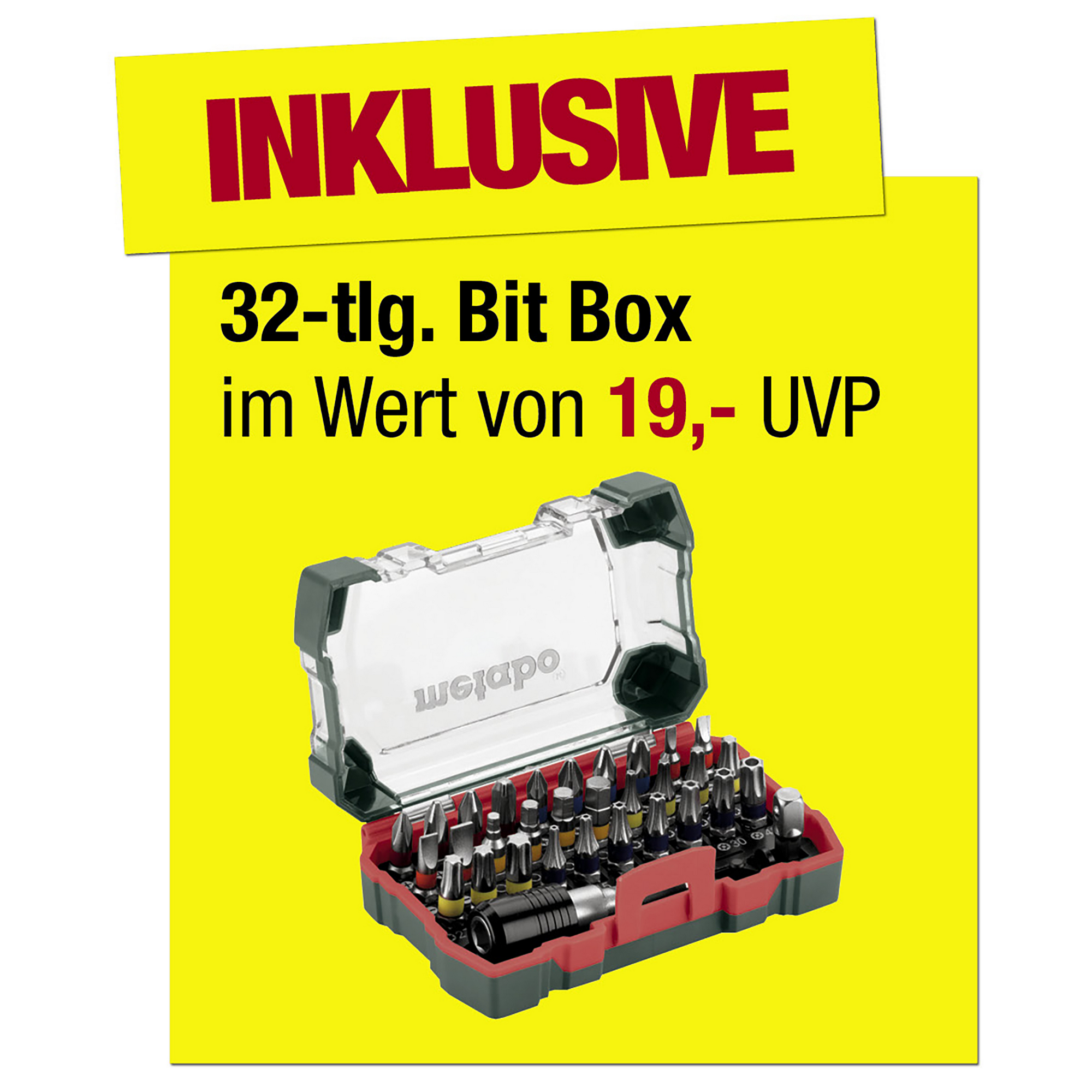 Akku-Bohrschrauber-Set 'BS 18' 18 V + product picture