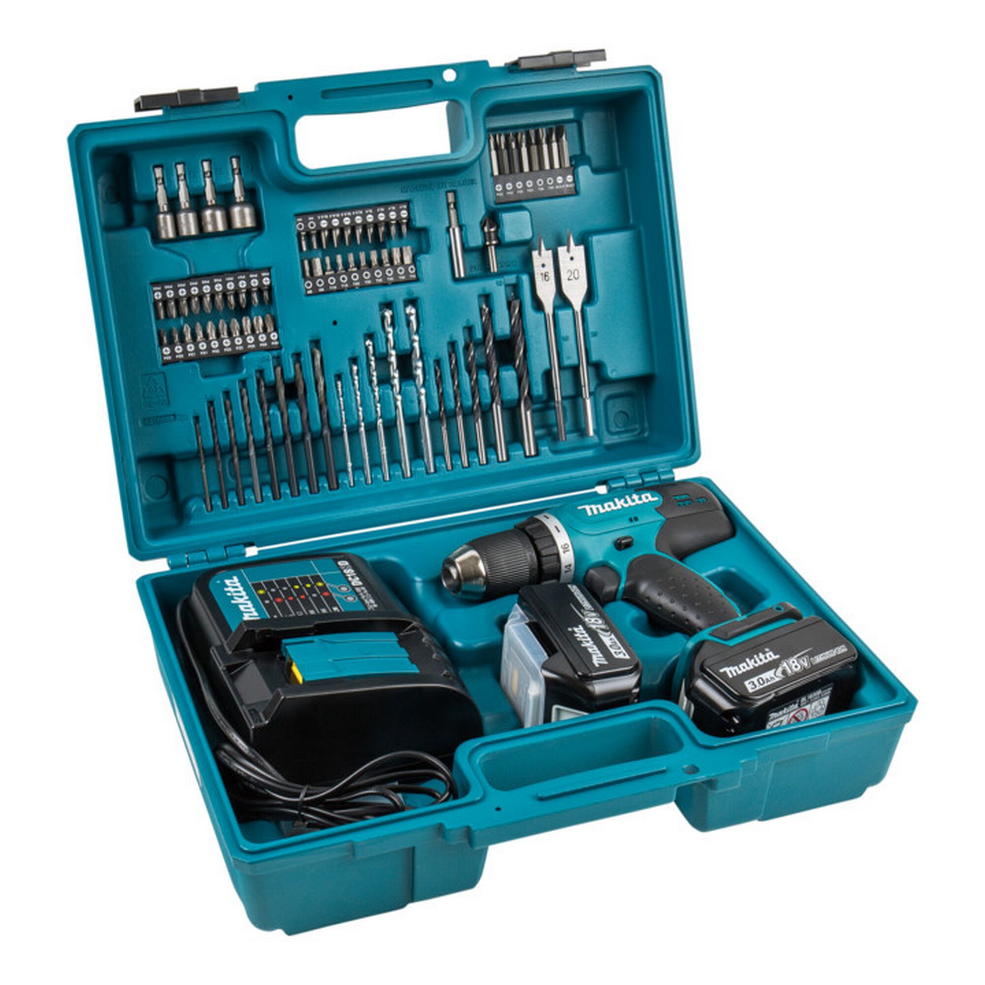 Akku-Bohrschrauber im Koffer