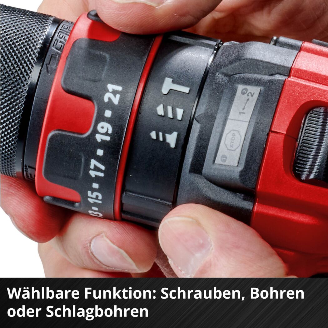 Akku-Schlagbohrschrauber 'TE-CD 18/44 Li-i' mit 2,5 Ah Akku und Ladegerät
