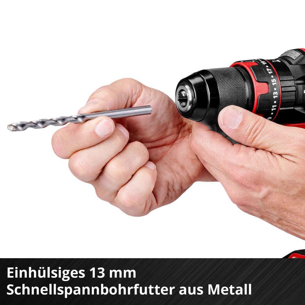 Akku-Schlagbohrschrauber 'TE-CD 18/44 Li-i' mit 2,5 Ah Akku und Ladegerät