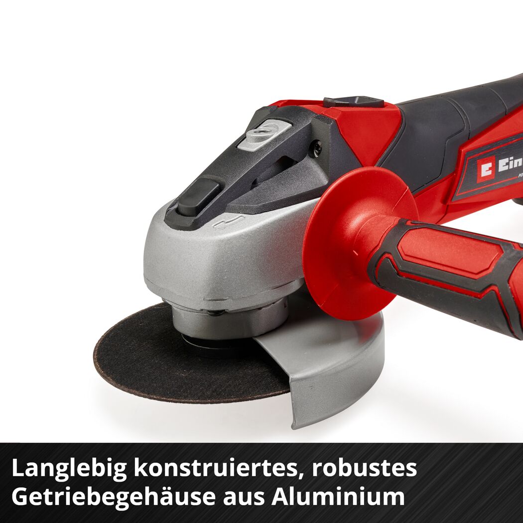 Akku-Winkelschleifer 'TC-AG 18/115 Li' mit Akku und Ladegerät