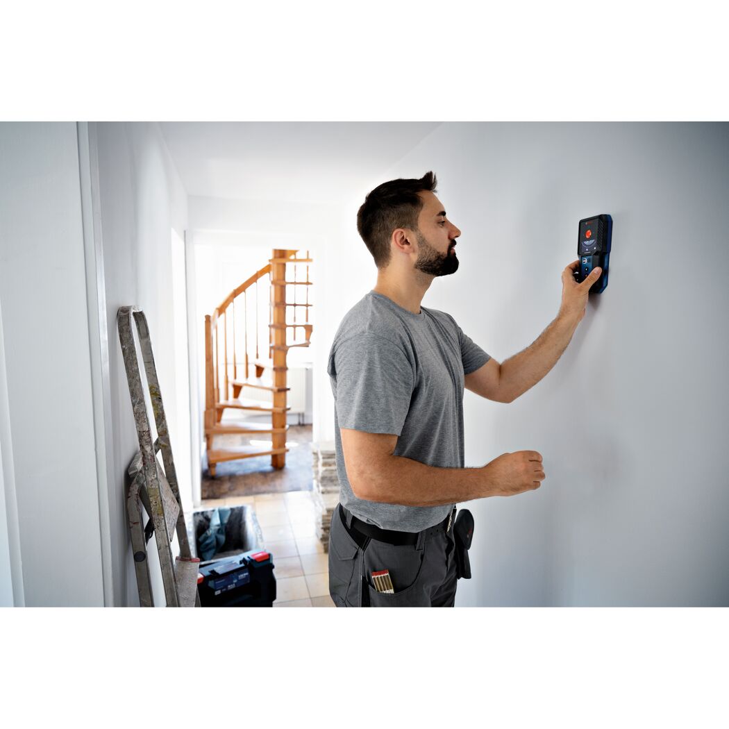 Ortungsgerät 'Professional GMS 120-27' mit Tasche für Strom, Metall und Holz