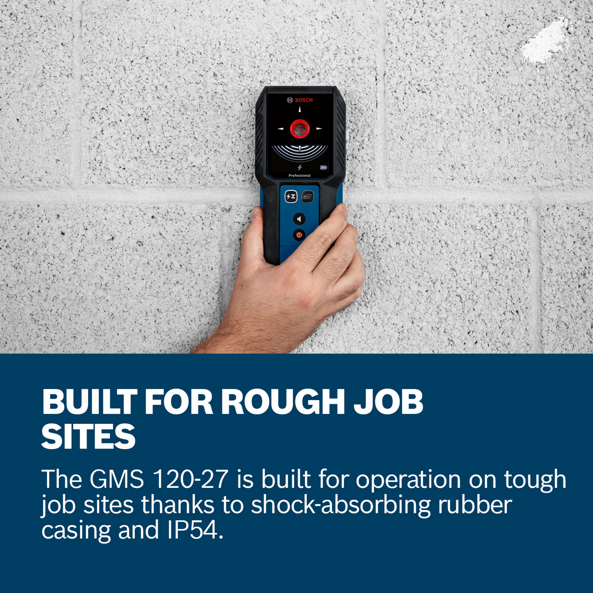 Ortungsgerät 'GMS 120-27' blau