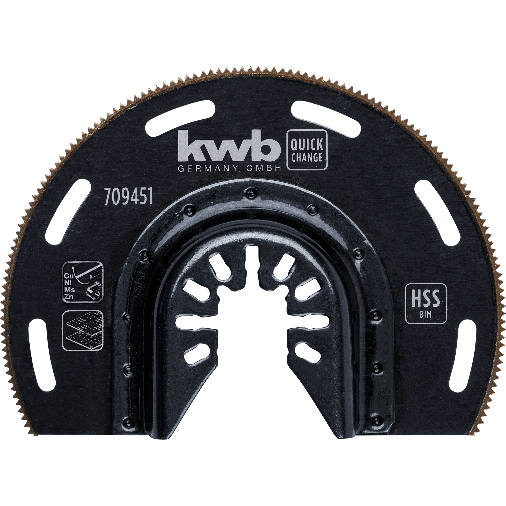 Sägeblatt HSS/BIM für Metall und Holz Ø 88 x 0,6 mm