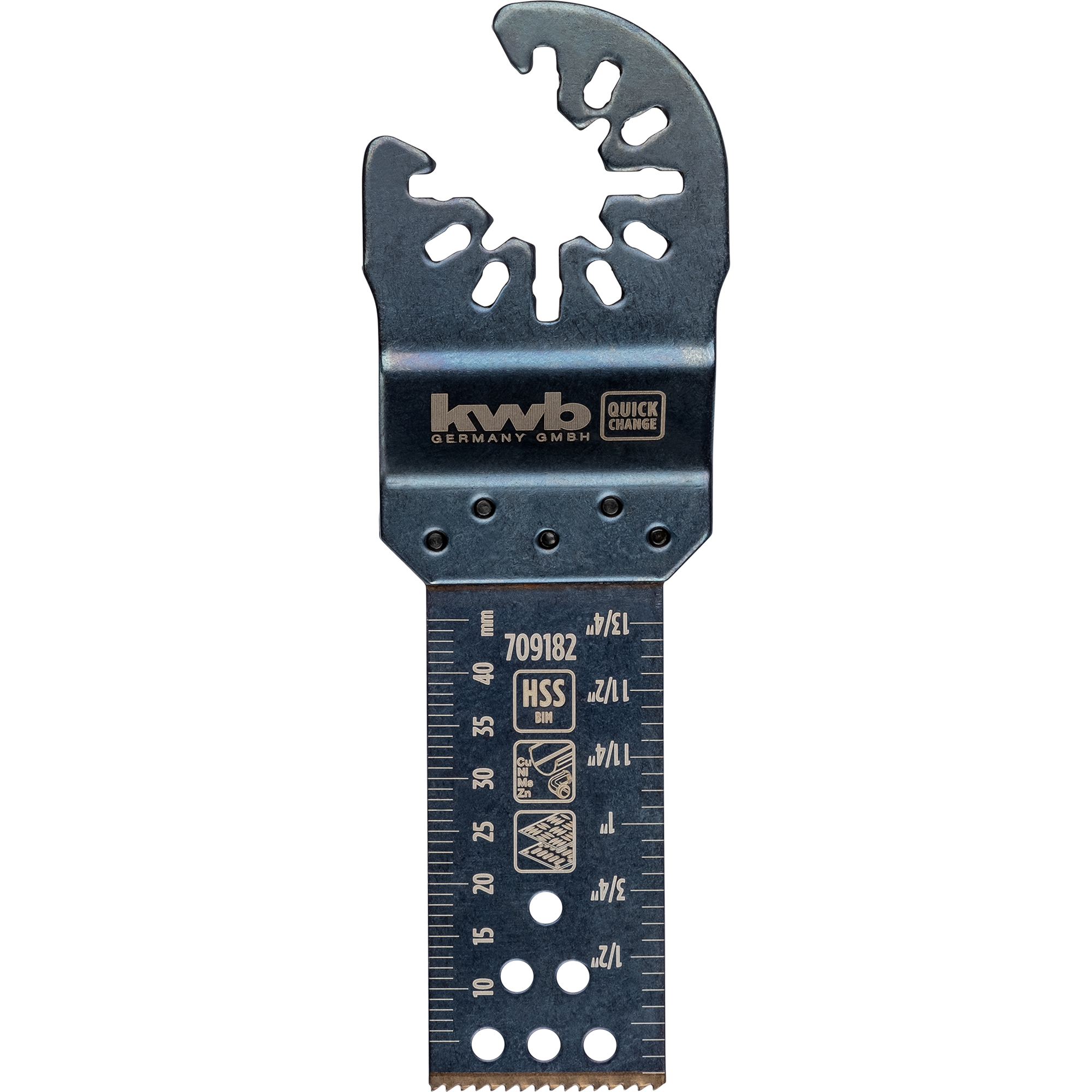 Tauchsägeblatt HSS/BIM für Metall und Holz 22 x 48 mm