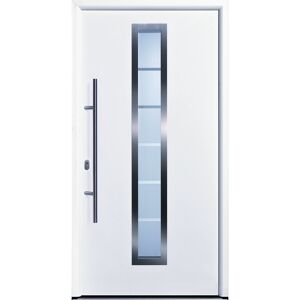 Haustür "EcoDoor" 1100 x 2100 mm Titan DIN L