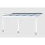 Verkleinertes Bild von Terrassenüberdachung 'Monza' 541 x 257 cm Aluminium Verbundsicherheitsglas weiß