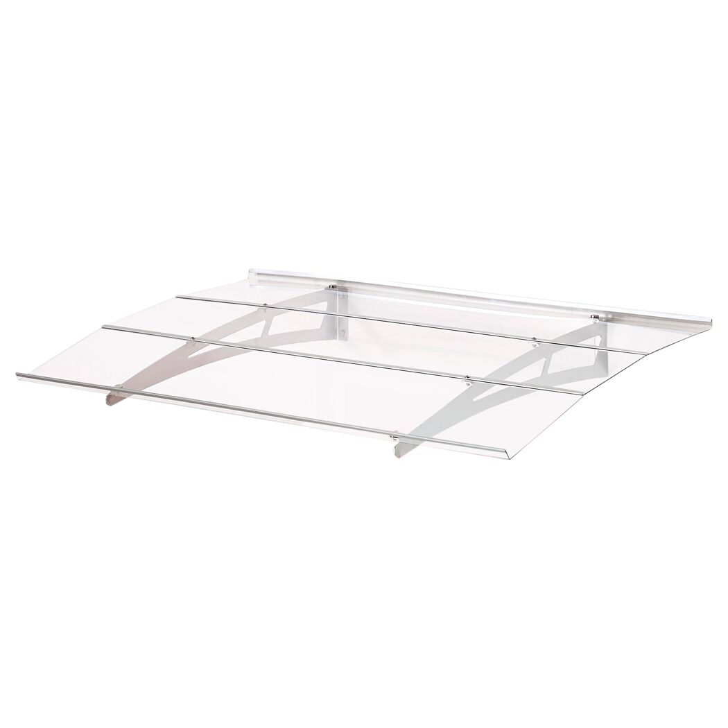 Vordach Madrid 1400 Stahl 140 x 88 cm
