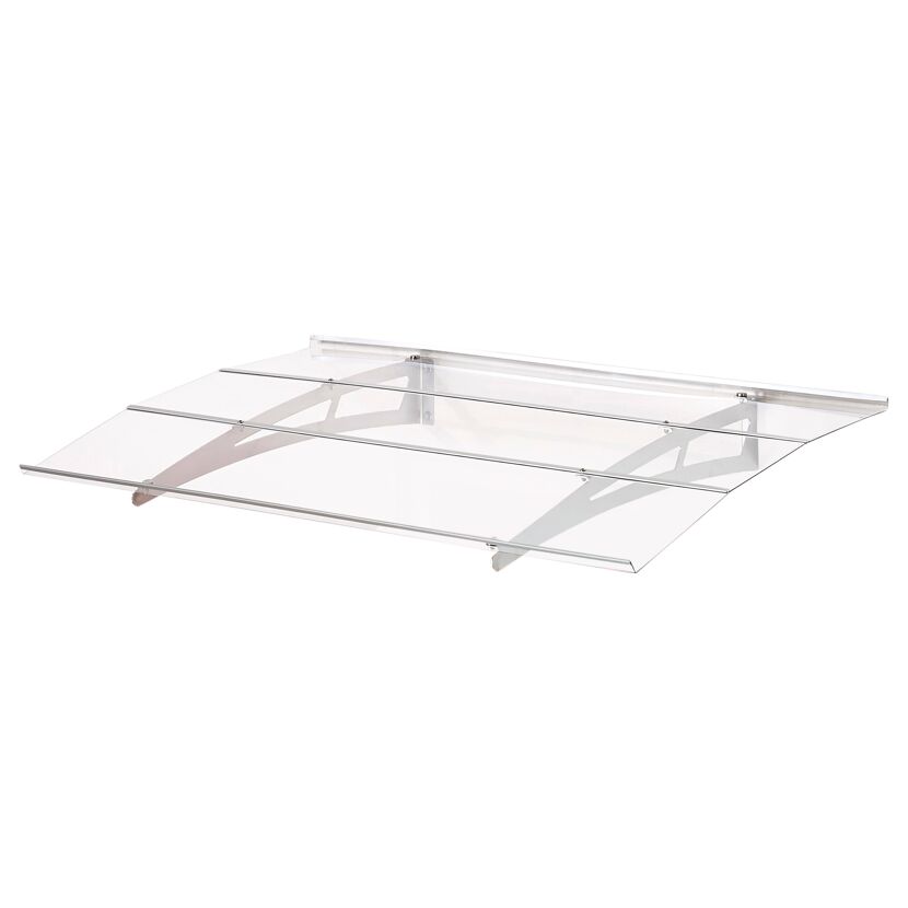 Vordach Madrid 1400 Stahl 140 x 88 cm