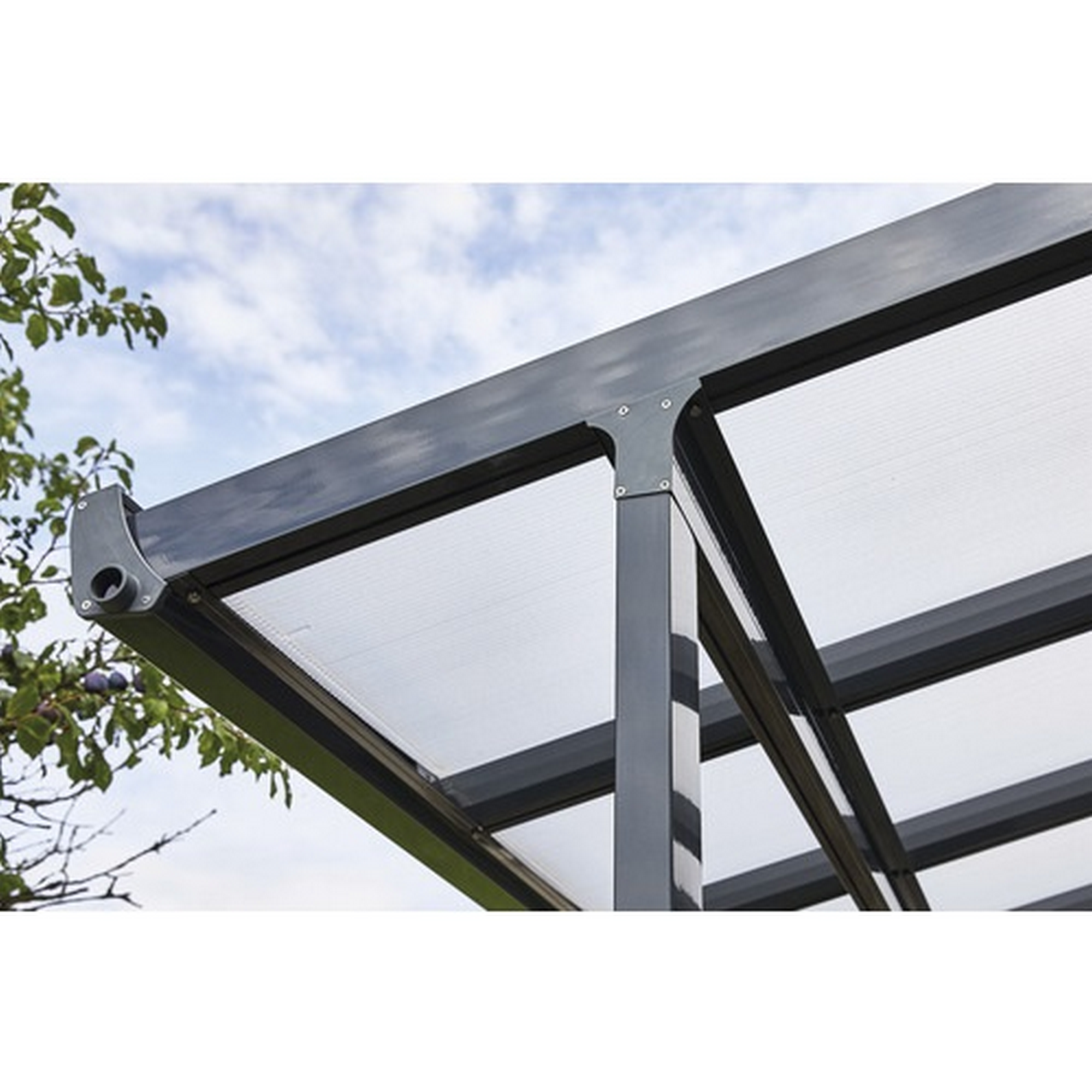Terrassenüberdachung/Carport 'Typ F' 546 x 406 cm anthrazit + product picture