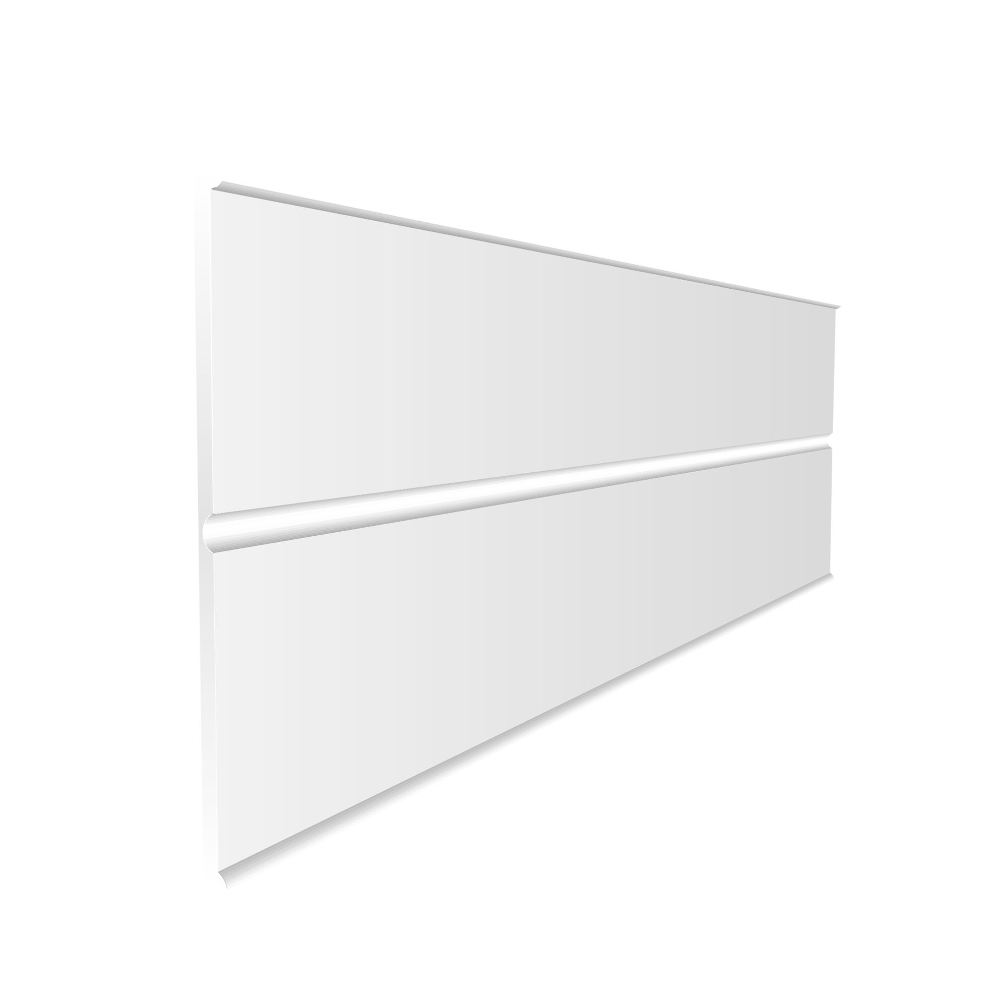 PVC Knick-Winkelleiste weiß 25x25x3 mm Länge 1500 mm