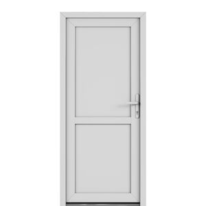 Nebeneingangstür Kunststoff weiß 880 x 1980 mm rechts