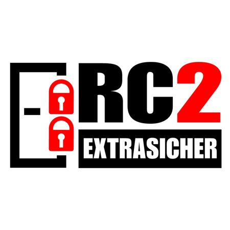 3. Bild von Sicherheitshaustür 'A801S4' Aluminium rechts basaltgrau, Sondermaß