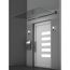 Echtglasvordach 'LED' klar 160 x 93,5 x 13,5 cm