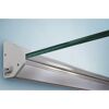 Echtglasvordach 'LED' klar 160 x 93,5 x 13,5 cm