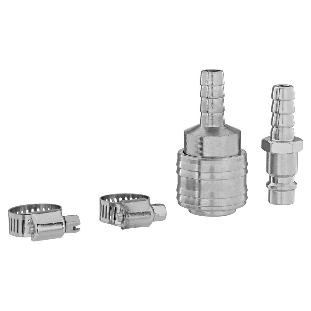 Anschluss-Set für Druckluftschlauch 9 mm, 4-teilig