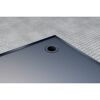 Rechteckvordach 'BS' anthrazit 200 x 90 x 14,5 cm mit Seitenteil