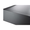 Rechteckvordach 'BS' anthrazit 200 x 90 x 14,5 cm mit Seitenteil