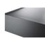 Rechteckvordach 'BS' anthrazit 200 x 90 x 14,5 cm mit Seitenteil