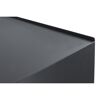 Rechteckvordach 'BS' anthrazit 200 x 90 x 14,5 cm mit Seitenteil