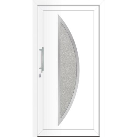 2. Bild von Haustür 'Tampa' links weiß 1100 x 2200 mm Sonderdekor