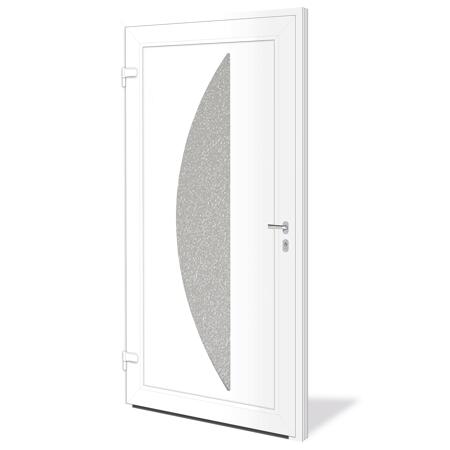 5. Bild von Haustür 'Tampa' links weiß 1000 x 2000 mm