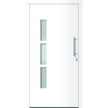 2. Bild von Alu-PVC-Haustür 'Toledo RC2' Anschlag Rechts weiß