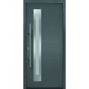 Haustür 'ISOPRO Secur IPS 780 S' anthrazit metallic 110 x 210 cm, links