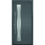 Haustür 'ISOPRO Secur IPS 780 S' anthrazit metallic 110 x 210 cm, links