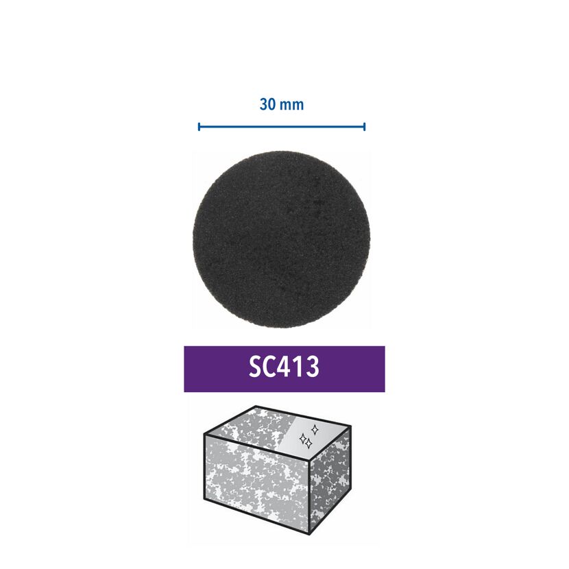 Schleifaufsätze 'SpeedClic' SC413 6 Stück