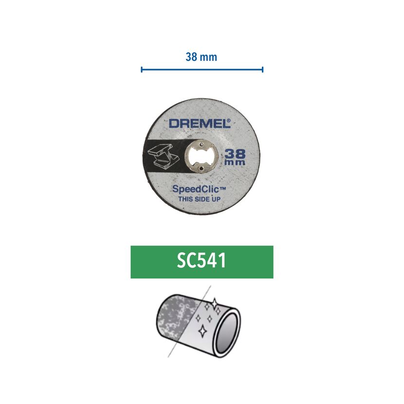 Schleifscheiben Ø 38 mm 2 Stück