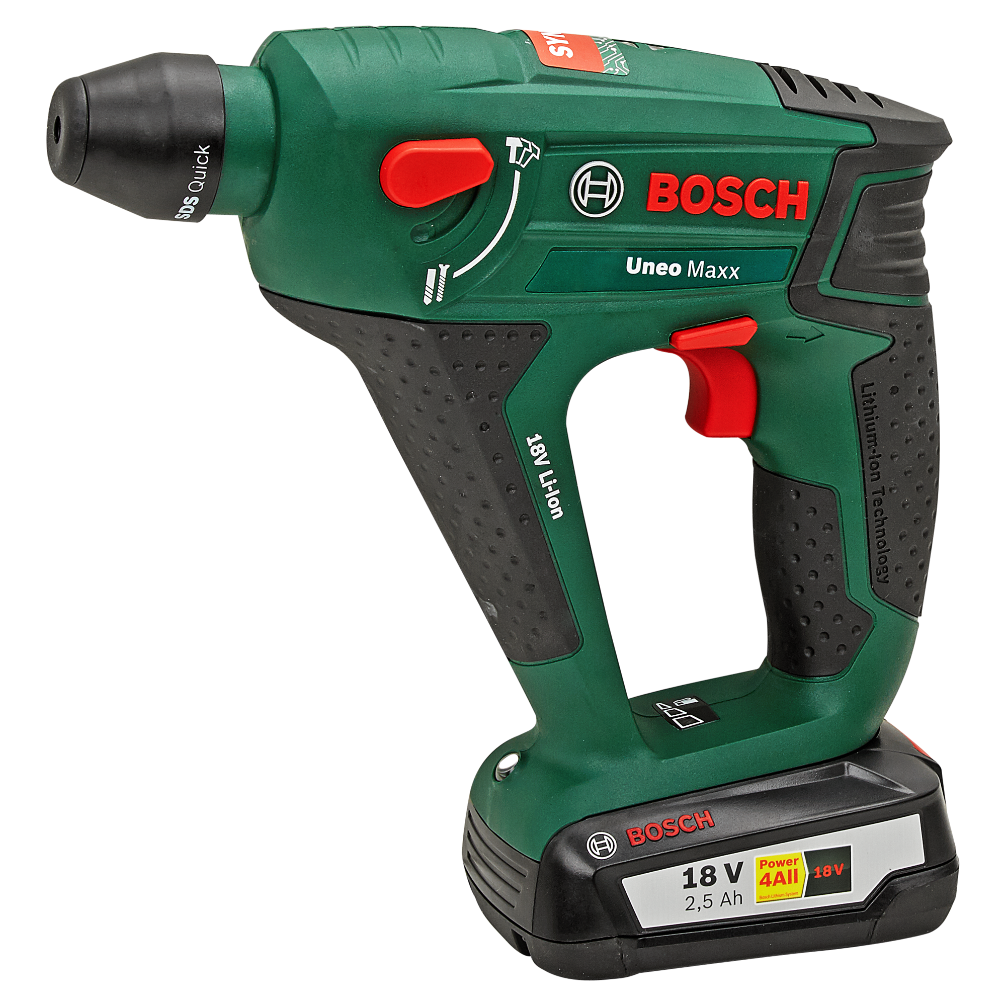 Bosch Akku-Bohrhammer Uneo 'Maxx' 3in1 18 V 2,5 Ah