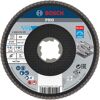 Bosch X-LOCK Fächerschleifscheibe, 125 mm Durchmesser, Körnung 40