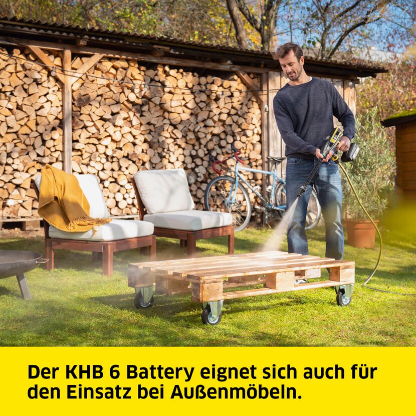 Akku-Mitteldruckreiniger 'KHB 6'