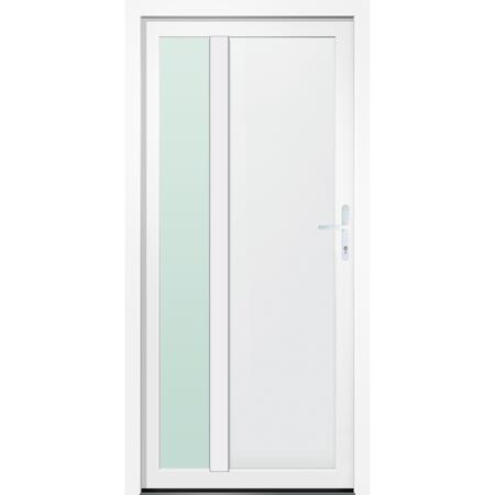 2. Bild von Mehrzwecktür 'Midland' weiß 1000 x 2000 mm DIN R