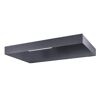 Vordach 'BS 160' Aluminium anthrazit 160 x 90 x 15 cm
