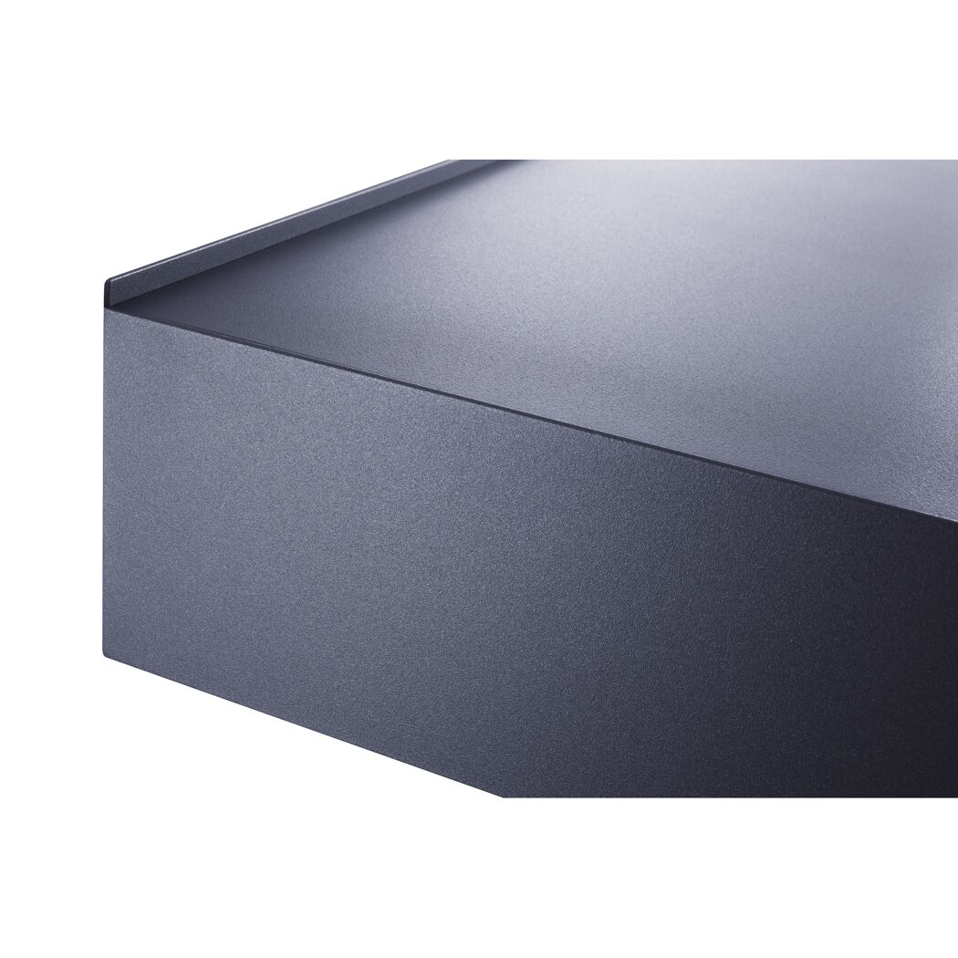 Vordach 'BS 160' Aluminium anthrazit 160 x 90 x 15 cm