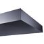 Vordach 'BS 200' Aluminium anthrazit 200 x 90 x 15 cm