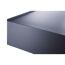 Vordach 'BS 200' Aluminium anthrazit 200 x 90 x 15 cm