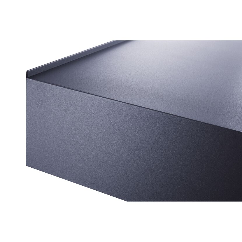 Vordach 'BS 200' Aluminium anthrazit 200 x 90 x 15 cm