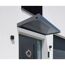 Vordach 'BS 3D-Line 160' Aluminium anthrazit 160 x 90 x 12,5 cm