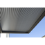 Vordach 'BS 3D-Line 200' Aluminium anthrazit 200 x 90 x 12,5 cm