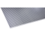 Hohlkammerplatte Zebra 200 x 98 x 1,6 cm anthrazit