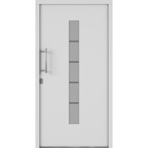 Alu-Kunststoffhaustür 'Calgary' 1100 x 2100 mm DIN L