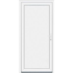 Nebeneingangstür Kunststoff weiß 980 x 1980 mm