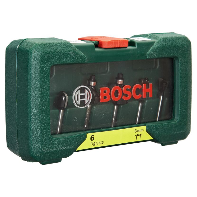 Fräser-Set 6-teilig Ø 6 mm