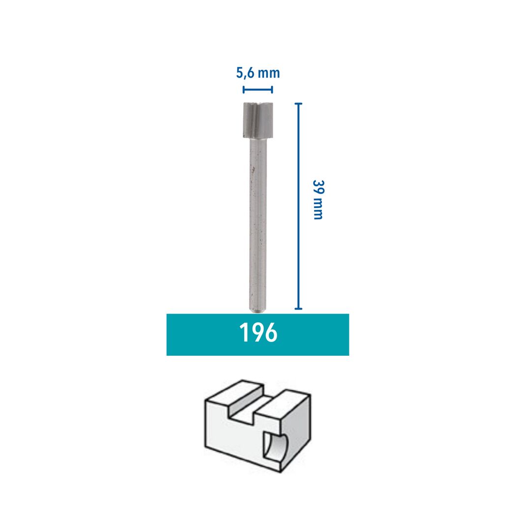 Hochgeschwindigkeitsfräsmesser Ø 5,6 mm