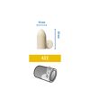 Filzpolierspitzen 10 mm 4er-Pack