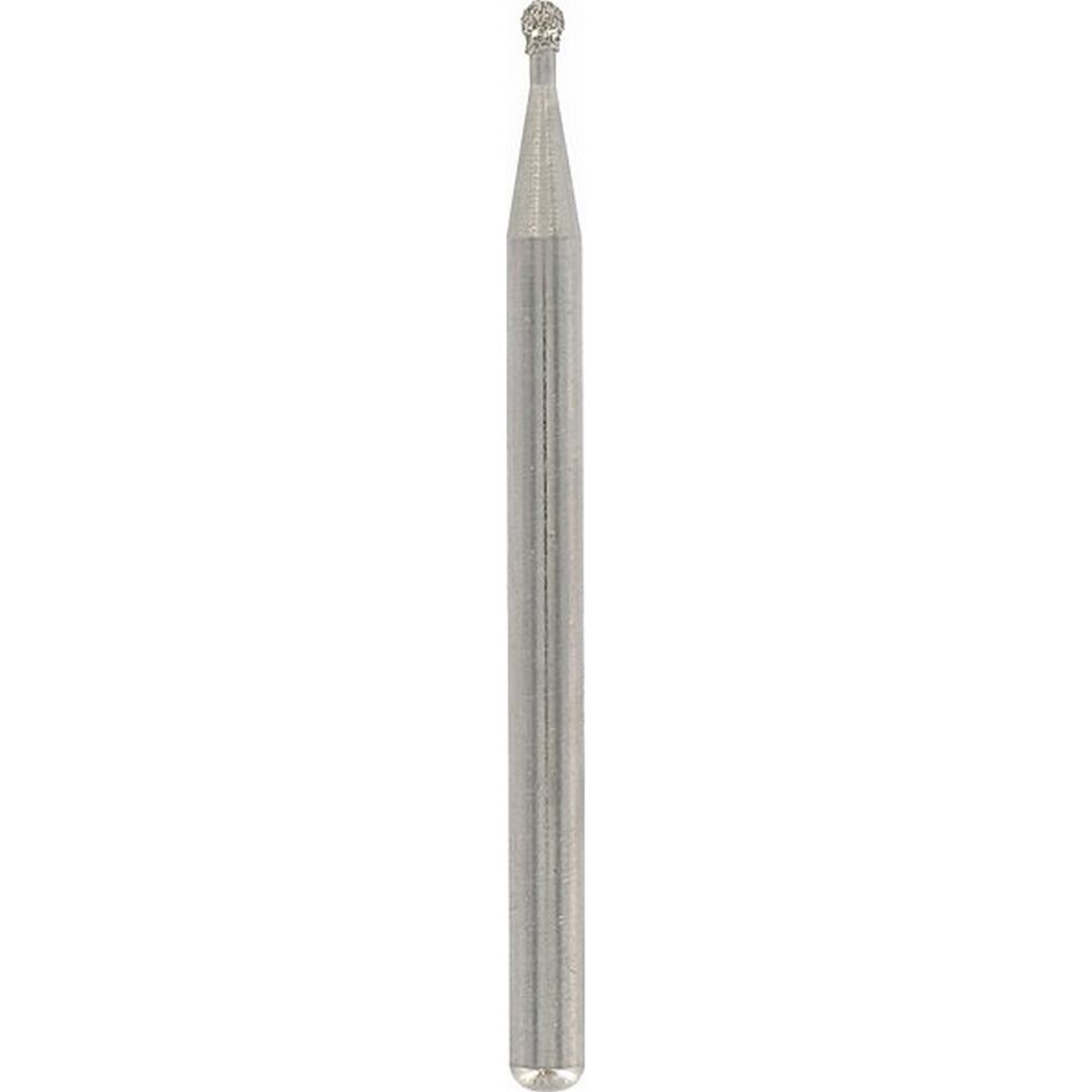 Schleifspitze silber, Kugeldurchmesser 2 mm