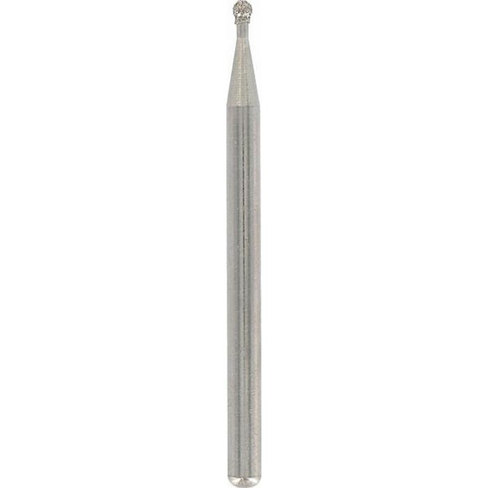 Bild von Schleifspitze silber, Kugeldurchmesser 2 mm